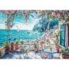 Schmidt Spiele Terrassen am Meer, puzzle s 1000 dielikmi, krajinná morská scéna