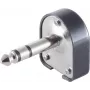 Stereo konektor ShiverPeaks 50100W 6,3 mm zahnutý – 6,3 mm TRS konektor