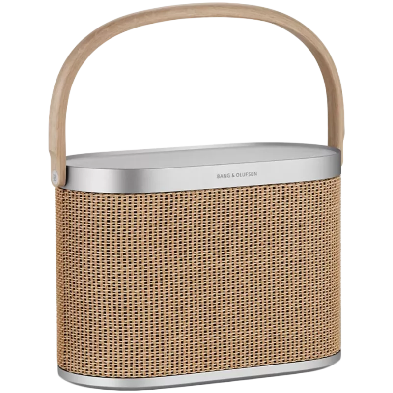 Beosound A5 reproduktor Nordic Weave (poťah Nordic Weave/rukoväť dub)