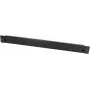 LogiLink Professional - Slepý panel do racku - Čierny, RAL 9005 - 1U - 48,3 cm (19
