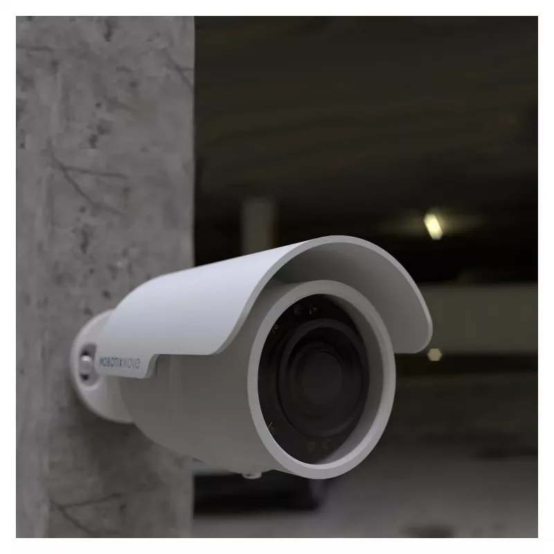 IP bezpečnostná kamera Mobotix MOVE Bullet 1920x1080 interiér exteriér káblové pripojenie