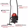 Einhell TC-VC 1930 A vysávač na mokré aj suché vysávanie, červený/čierny