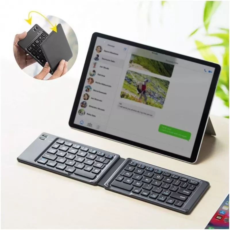 Bluetooth 3.0 skladacia bezdrôtová klávesnica