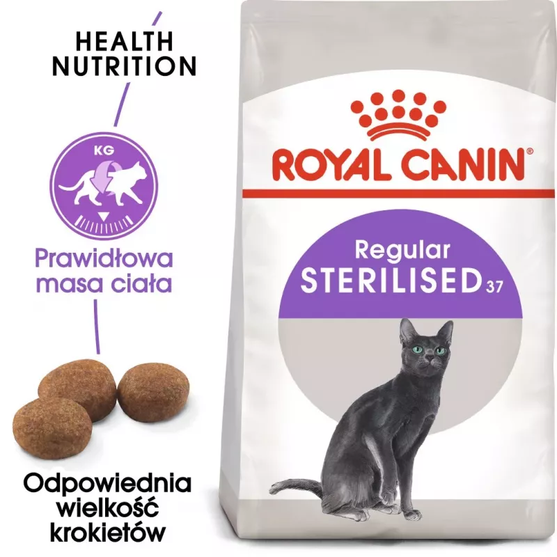 ROYAL CANIN Sterilised 37 - suché krmivo pre mačky - 10 kg
