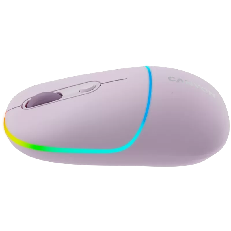 CANYON myš MW-22 2in1 BT/wireless pearl rose
