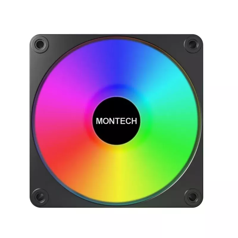 Montech GF120 V2 ARGB modul ventilátora počítačovej skrine 12 cm čierny 1 ks