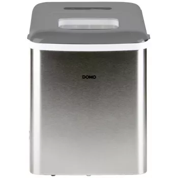 Prenosný výrobník ľadu Domo DO9253IB — 12 kg/24h, nádrž na vodu 1,8 l, ušľachtilá oceľ