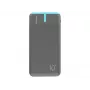PowerBank EnerGo 10000mAh sivá-modrá