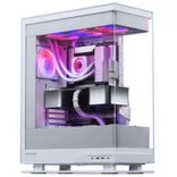 PHANTEKS Evolv X2 Matrix PC skriňa, Midi-Tower, E-ATX, temperované sklo, Matrix LED – biela