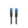Sieťový kábel LANBERG PCF6A-10CC-0050-BK Cat6a F/UTP RJ-45 0,5 m čierny