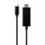 Gembird A-CM-HDMIM-02 kábel USB-C na HDMI, 2 m, 4K 60 Hz, čierny