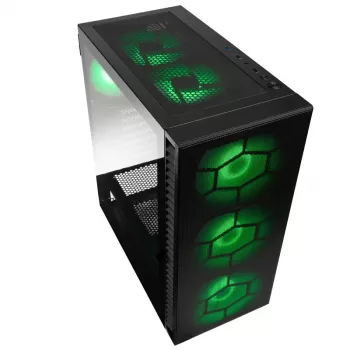 Kolink Observatory HF Plus Mesh ARGB Midi-Tower - čierna