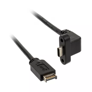 USB Type-C kábel Streacom ST-USB-E2C-400, USB 3.1 Gen2, dĺžka 400 mm