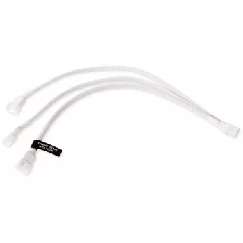 RGB rozbočovací kábel Alphacool 18726 plast biely 300 mm