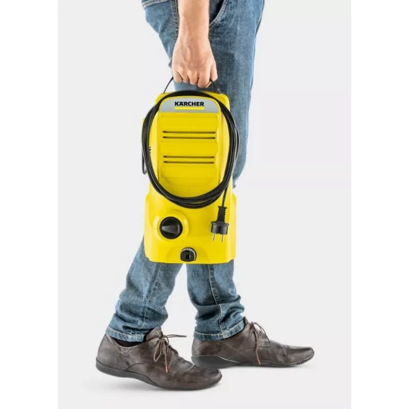 KARCHER K 2 Classic auto vysokotlakový čistič – 1.673-574.0, Čierna, Žltá