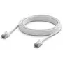 Sieťový kábel Ubiquiti UACC-Cable-Patch-Outdoor-C6A-5M-W Cat6a 5m biely