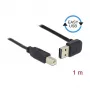 USB kábel DeLOCK 85558 USB 2.0 1 m USB A USB B čierny