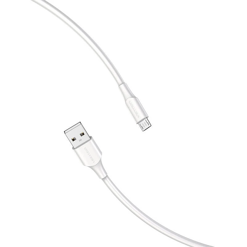 Kábel USB2.0 na MICRO-B/1M biely Ctiwf Vention