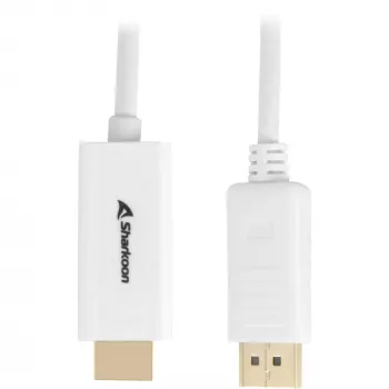 DisplayPort-na-HDMI káblový adaptér Sharkoon DisplayPort 1.2 → HDMI 4K aktívny 2 m 60 Hz