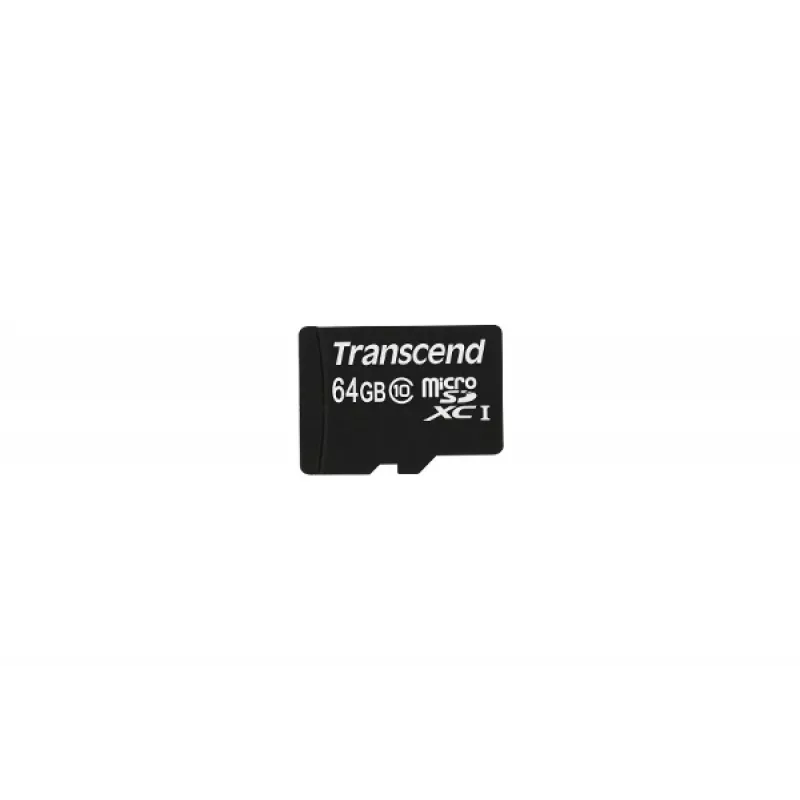 Flash pamäť Transcend 64GB MicroSDXC Class 10 adaptér