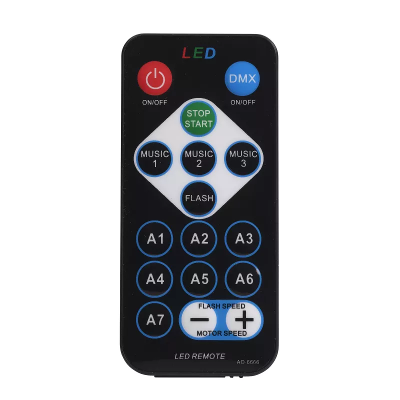 LED disko guľa DENVER LDB-319 – kompaktné LED párty svetlo, model 117220200040