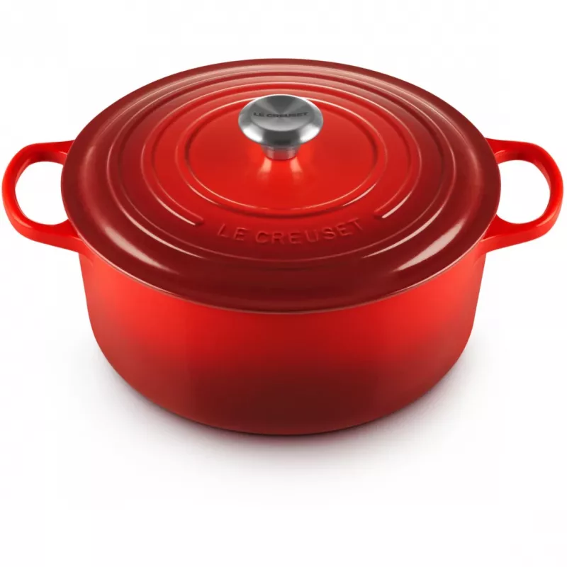 Le Creuset Signature 6,7 L okrúhly červený