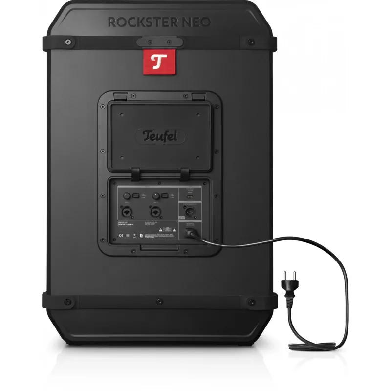 Teufel ROCKSTER NEO bezdrôtový Bluetooth reproduktor čierny červený (107001830)