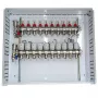 Rozdeľovač podlahového vykurovania, 10 okruhov, s NC AC230V termostatickými pohonomi a prietokomermi