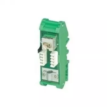 Patch panel PHOENIX-CONTACT FL-PP-RJ45 Cat.5e montáž na DIN lištu, 8-port RJ45