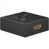 Goobay 58485 Manuálny prepínač HDMI 2 na 1, 4K 30 Hz, Čierny