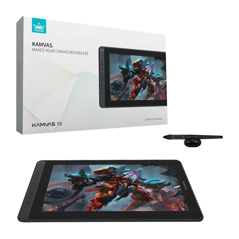 Grafický tablet HUION Kamvas 13 13,3 inch IPS 5080 lpi USB Windows Mac (otvorená krabica, predvádzací kus)