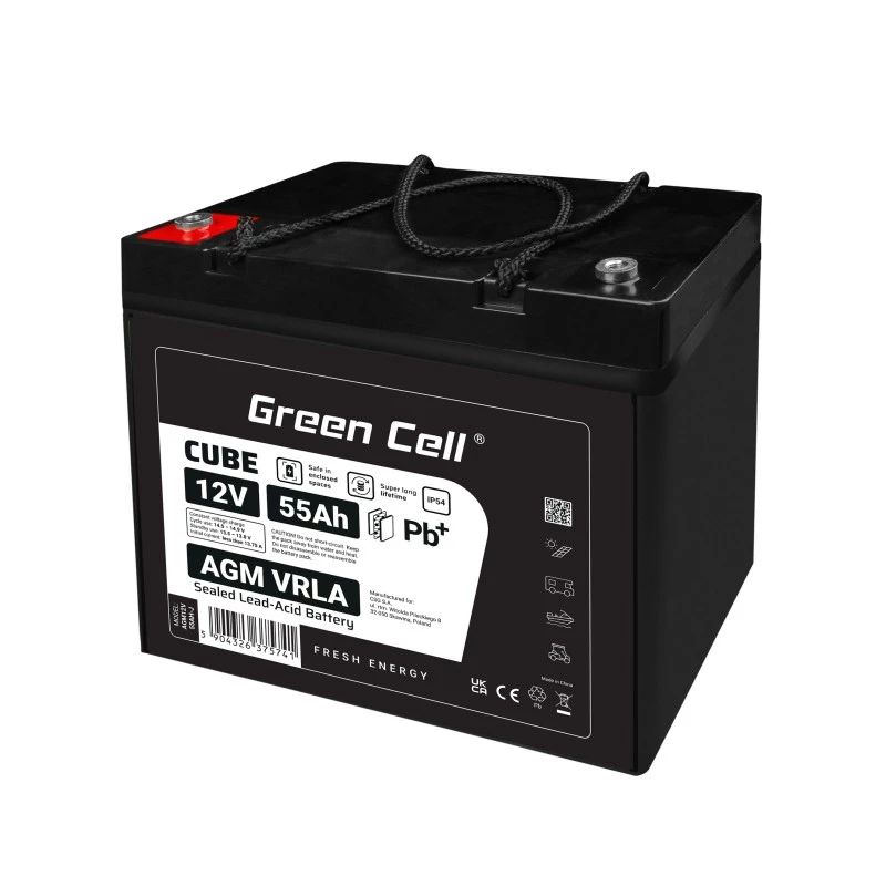 Batéria AGM VRLA 12V 55Ah IP54