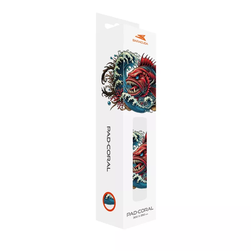 Podložka pod myš Baracuda BGMP-041 Coral 300x250