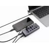 USB hub Delock 64248 5 Gbit/s 2 x Type-A 2 x Type-C 1 rýchlonabíjací port