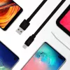 USB-A na USB-C kábel Green Cell KABGC03 – 0,25 m, čierny, 480 Mbit/s