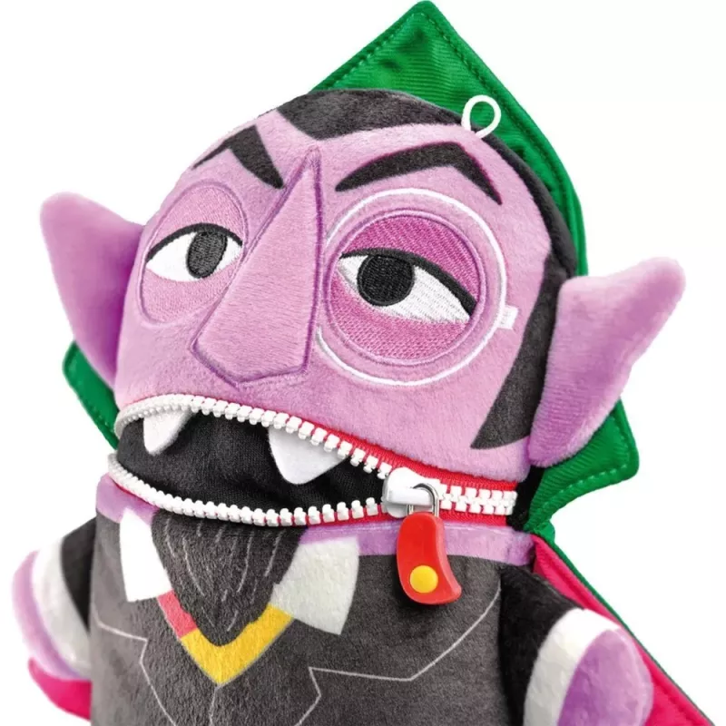 Sesame Street: Sorgenfresser Gróf Počítač, plyšová hračka 26 cm