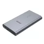 SSD puzdro Unitek S1206A pre 2× M.2 NVMe PCIe Gen3 x4 disky, USB 3.2 Gen 2 (10 Gbit/s), hliník, USB-C, vrátane napájacieho zdroja