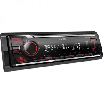 Elektronika KMM-BT408DAB, Čierny, 1 DIN, 88 W, 4.0 kanály, 50 W, 20 - 20000 Hz