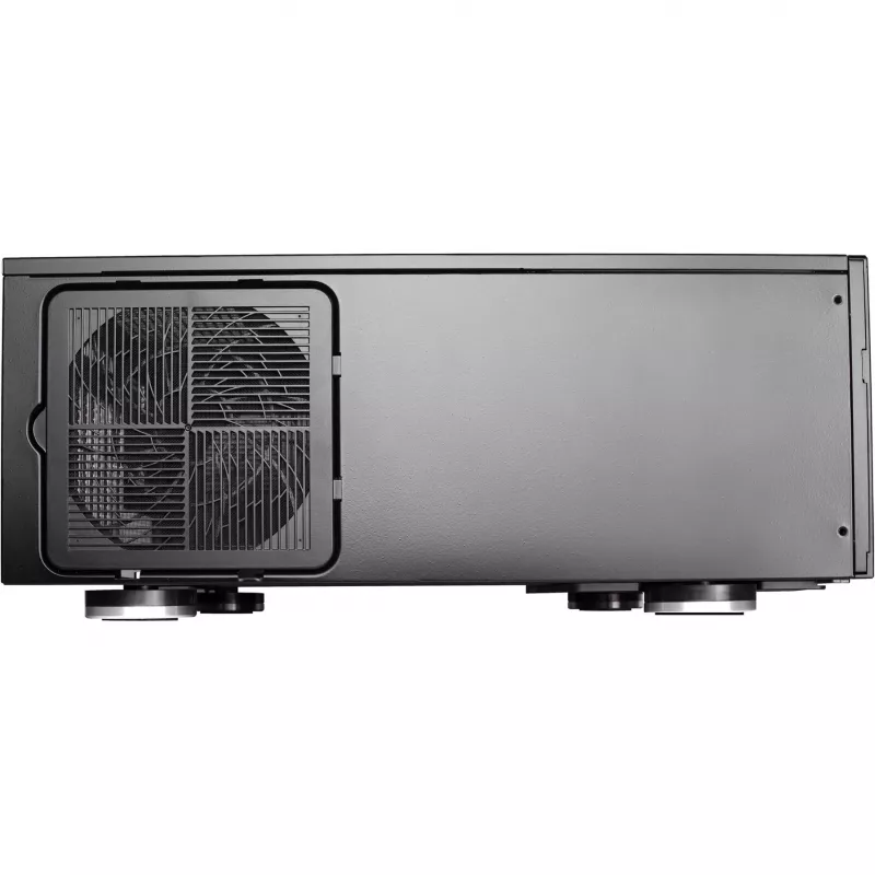 SilverStone Grandia GD08 - Desktop - SSI EEB - bez napájacieho zdroja - čierna - USB/Audio
