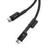 Baseus Fish-Eye USB-C na USB-C rýchlonabíjací kábel 1 m 100 W čierny