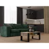 top e shop STOLIK KAWOWY ŁAWA MODERN 2P štíhly Dub Artisan čierne lamely