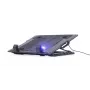 Chladiaci podložka pod notebook Gembird NBS-1F17T-01, pre obrazovky do 17 palcov, 1×15 cm ventilátor, USB 2.0, 370×265×33 mm, 350 mA, čierna