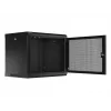 Nástenný rack LANBERG WF01-6409-23B 9U, 60 kg, IP20, 600×450×512 mm, čierny
