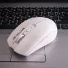 Tellur Silent Click bezdrôtová myš biela