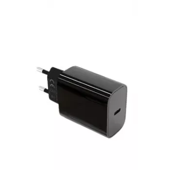 USB C 20W nástenná nabíjačka Power Delivery čierna