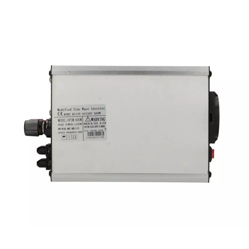 Extralink OPIM-600W menič napätia, auto 12V, 600W modifikovaná sínusovka