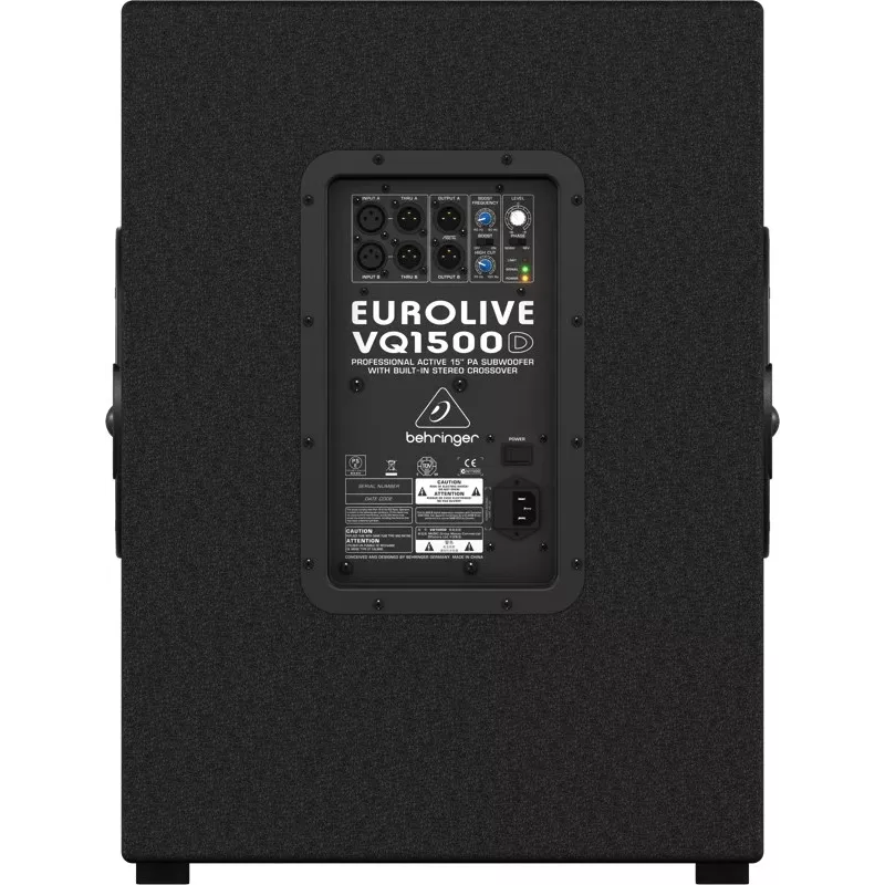 Behringer Eurolive VQ1500D čierna 500 W