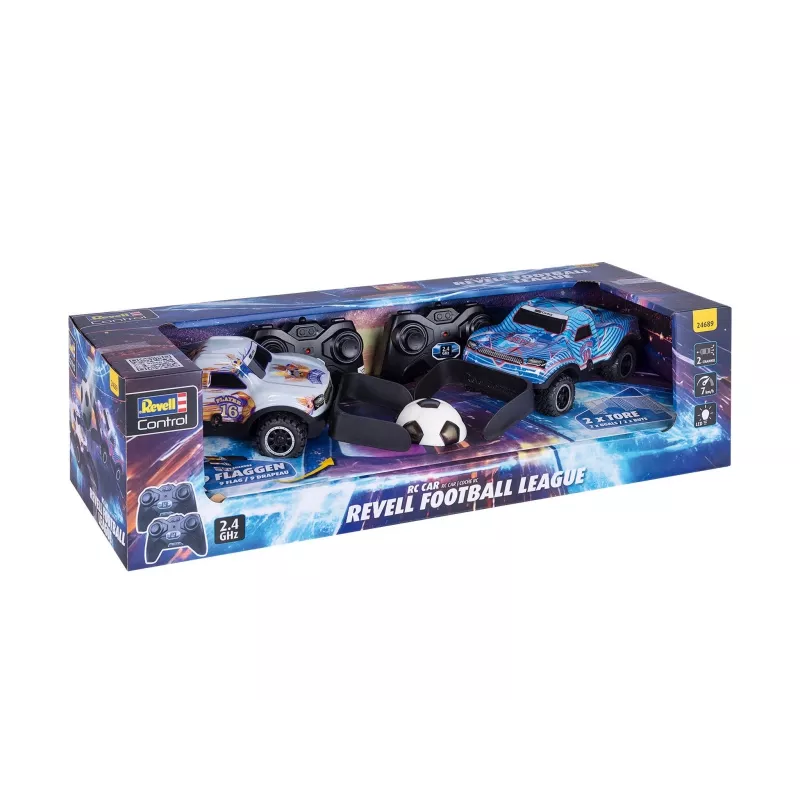 Revell Control 24689 Football League auto na diaľkové ovládanie, 1:22, elektrické, pre začiatočníkov