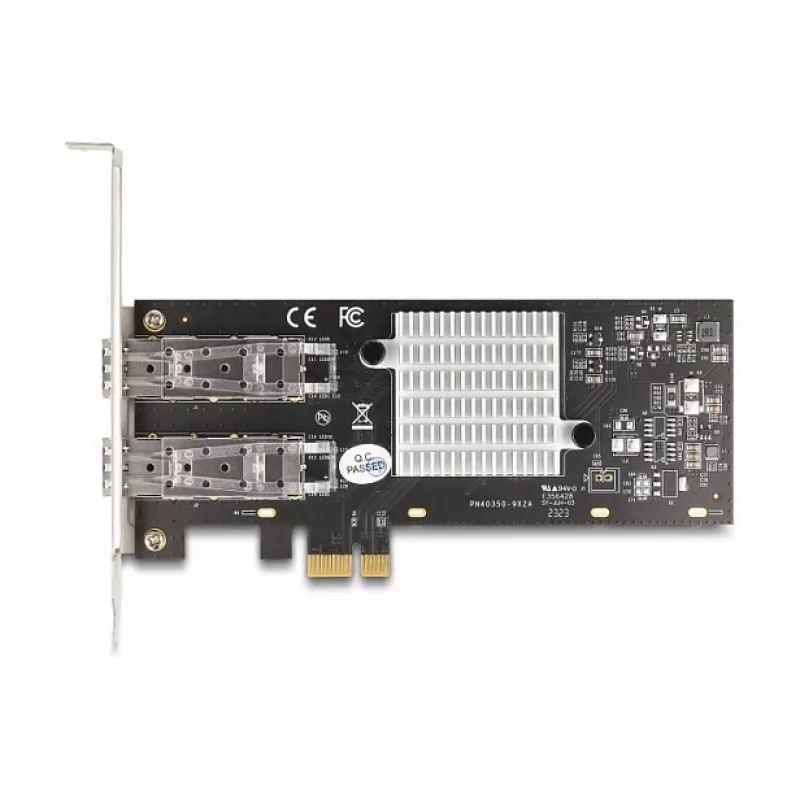 DeLOCK 88336 PCI Express x1 sieťová karta, 2 x SFP Gigabit LAN