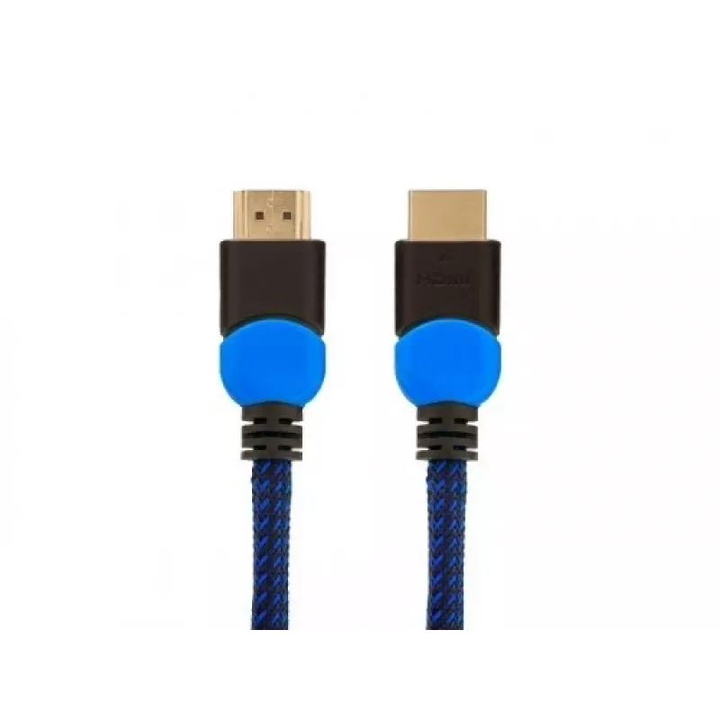 Savio GCL-02 HDMI kábel 1,8 m HDMI Type-A (štandard) čierny, modrý